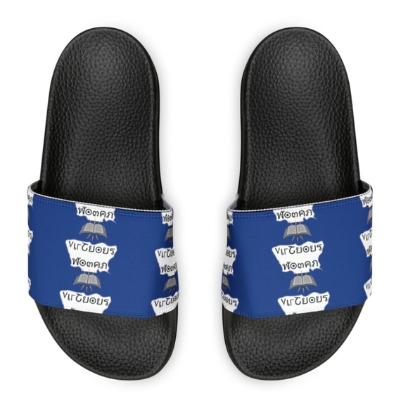 Virtuous Woman, Women's PU Slide Sandals - Picture 4 of 5